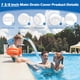 thumbnail image 3 of Tapa de desagüe principal de repuesto para piscina y spa Earthtec, 18,7 cm, 3 of 7