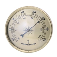 Bothyi - Mini Termómetro Redondo Higrómetro Medidor De Alta Precisión Monitor Jardín