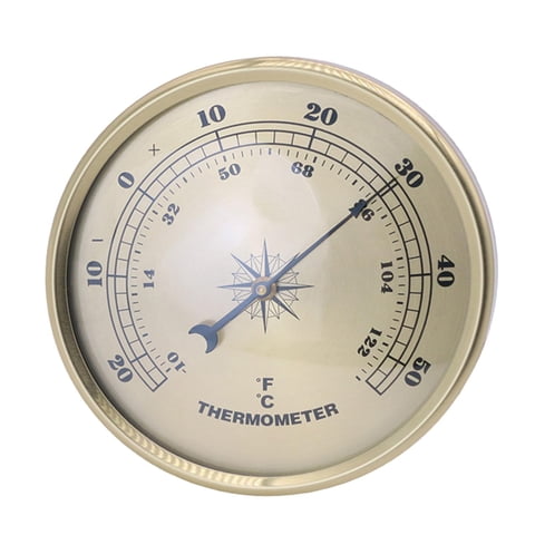 Bothyi - Mini Termómetro Redondo Higrómetro Medidor De Alta Precisión Monitor Jardín