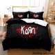 thumbnail image 1 of Korn rock Bedding Set Bed Set Adult Kid Bedroom Duvetcover Setsparure de lit Bed, 1 of 5