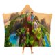 thumbnail image 1 of Minecraft Manta Capa con Capucha Anti-Bolitas, Manta de Lana Ártica Suave, Manta Portátil de Felpa Ligera y Lujosa, Poncho para Siesta en Casa y Oficina, 100*130cm, 1 of 6