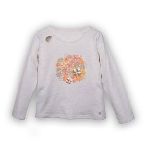 Polera Niña Melange Pillin