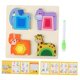 thumbnail image 1 of Juegos De Rompecabezas De Madera Juguetes Educativos Para Bebés 1 2 3 Años Niños A, 1 of 3