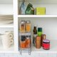thumbnail image 2 of Estante para especias Household Essentials 26 cm plateado de 2 niveles, 2 of 9