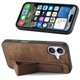 thumbnail image 1 of Funda Protectora con Correa para iPhone 16 Plus Resistente a Golpes Marrón, 1 of 6