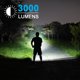 thumbnail image 3 of Linterna GOODSMANN 3000 lúmenes LED impermeable, 3 of 7