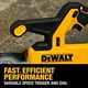 thumbnail image 2 of Sierra de cinta DEWALT 20V MAX XR DCS378B portátil inalámbrica con corte de 8,57 cm, 2 of 3