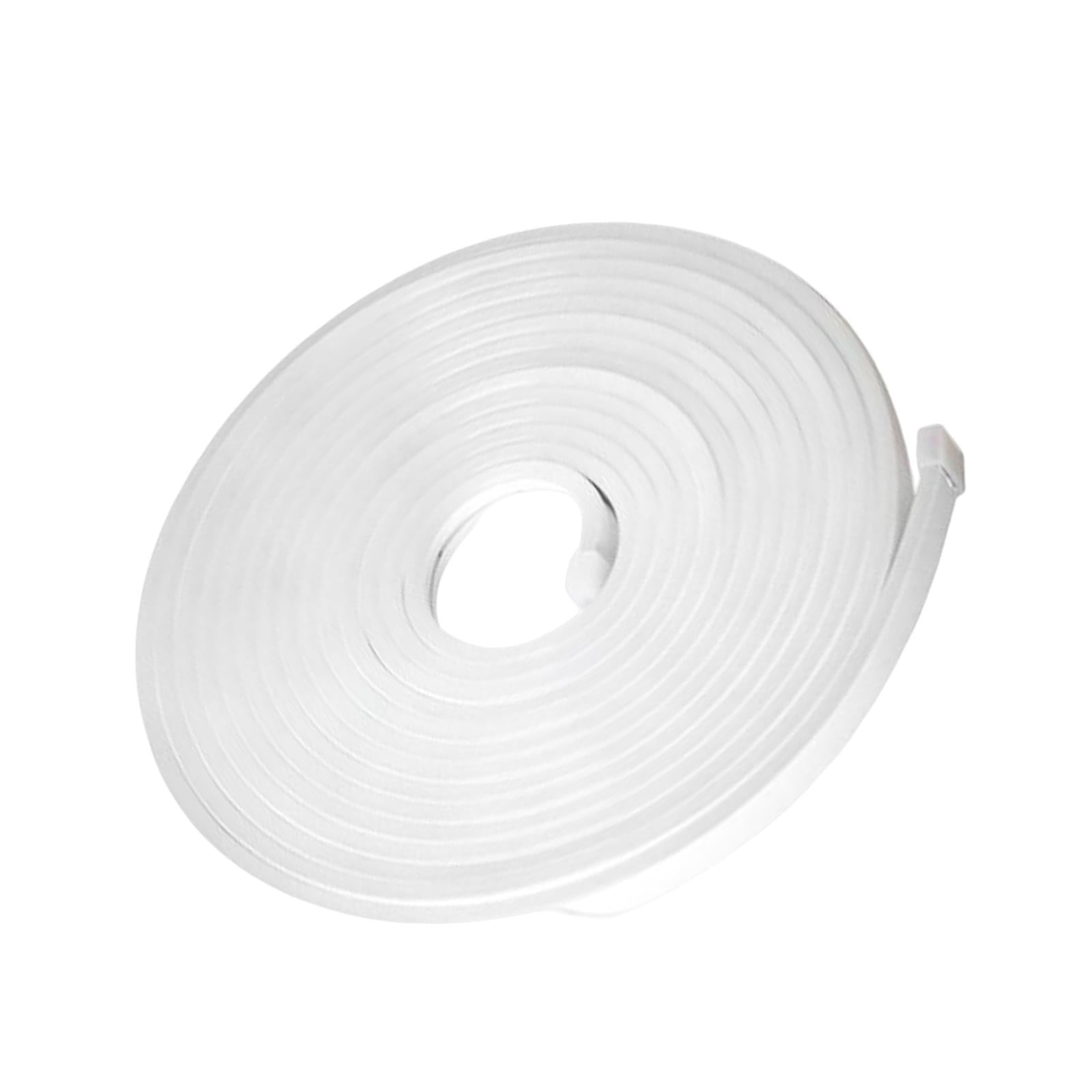 Magideal - Tirarere Brillante De 16,4 Pies/5 M, Luces De Cuerda De Tubo De Neón Para Bricolaje, Festival, Decoración De Fiestas, Pub, Halloween, Decoración Navideña Blanco Cálido