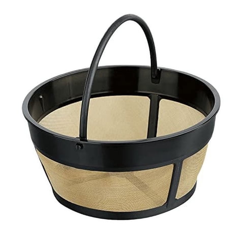 Hamilton Beach - Filtro De Café Permanente Tono Dorado 8 A 12 Tazas