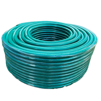 Delta Force - Manguera Reforzada 1/2 Pulgada Rollo 100 Metros Verde