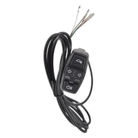 Magideal - Frontlight Horn Turning Light Switch Knob, Durable Bike Handlebar Control Headlight Switch Piezas De Repuesto Para Motocicleta Eléctrica Mtb