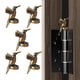 thumbnail image 1 of Remate decorativo magnético para bisagra de puerta WLHYHH de bronce, set, 1 of 7