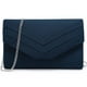 thumbnail image 1 of Bolso de noche Dasein para mujer, formal, fiesta, boda, azul marino, 1 of 3