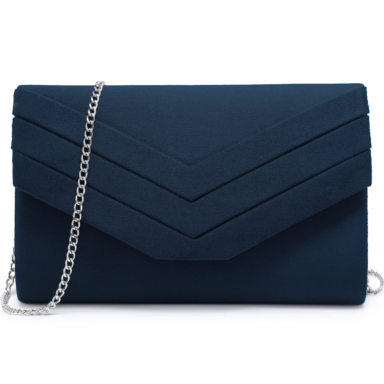 Bolso De Noche Dasein Para Mujer, Formal, Fiesta, Boda, Azul Marino
