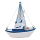 thumbnail image 5 of Estilo Mediterráneo Retro Mini Barco De Vela Modelo Náutica # 6, 5 of 5