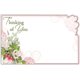 thumbnail image 1 of Tarjeta de Felicitación BURTON & BURTON Floral 50 uds, 1 of 1