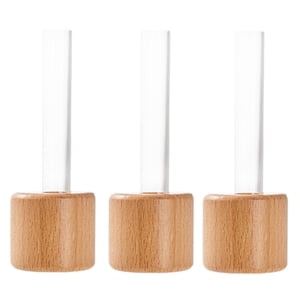 Bothyi - 3X Estaciones De Propagación De Plantas De Madera Macetas Cocina Oficina Hogar Imán De Refrigerador