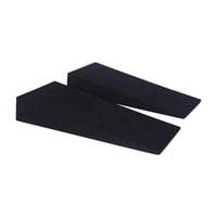 Magideal - 2 Cuñas De Espuma Para Yoga, Bloques De Cuña Para Yoga, Elevador De Talón, Soporte Para La Espalda De La Muñeca, Tabla Inclinada Para Estiramiento De