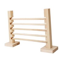 Magideal - Barra De Salto De Conejo, Juegos De Entrenamiento De Obstáculos Estables Ajustables En Altura Para Mascotas, Ejercicios De Entrenamiento De Salto De C