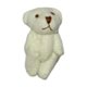 thumbnail image 3 of Mini Oso De Peluche Articulado, Caja De Regalo De Boda Suave, Muñeca Para Decoración, Color Blanco, 3 of 3