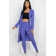 thumbnail image 1 of Conjunto de Cárdigan Largo y Leggings de Canalé, 1 of 2