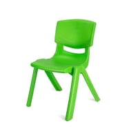 Genérico - Silla De Plastico Infantil Varios Color Verde