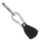 thumbnail image 5 of Ajustador de polea de trinquete de metal con gancho a presión, cuerda de seguridad, tensor de cuerda para tienda de campaña, correa de para aca Negro pequeño, 5 of 5