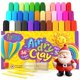 thumbnail image 1 of FlyFlag de arcilla seca al aire, 36 colores, suave y ultraligera para niños, con herramientas, 1 of 9