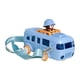 thumbnail image 4 of Botella De Agua Para Niños, Deportes, Viajes Pequeños, Botella De Agua Linda Para Niños Con Correa, Color Azul, 4 of 5