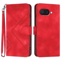 Funda Foxdock Para Google Pixel 9A – Tipo Libro Con Soporte, Billetera, Correa Y Diseño Elegante