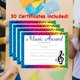 thumbnail image 5 of SHAPES ETC. Certificados de Premios Musicales – 30 uds 28 × 22 cm, 5 of 9