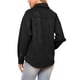 thumbnail image 3 of INSPIRE CHIC Abrigo de Mujer Imitación de Gamuza Cuello Vuelto Manga Larga Camisa Casual con Botones Chaqueta XS Negro, 3 of 6