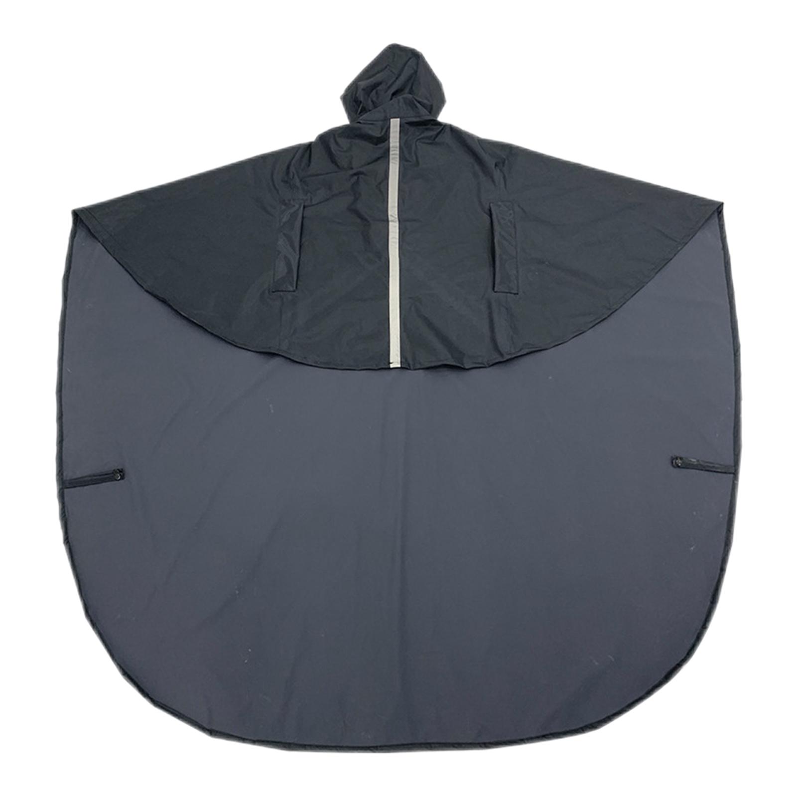 Ioensy - Poncho Impermeable Para Silla De Ruedas Transpirable Ligero Capa De Pvc Capa De Lluvia Azul Oscuro