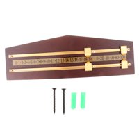 Magideal - Tablero De Puntuación De Billar Inglés, Marcador De Puntuación De Billar, Herramientas De Cálculo De Números, Marcador De Tejo De Jugador, Marcador De Rojo