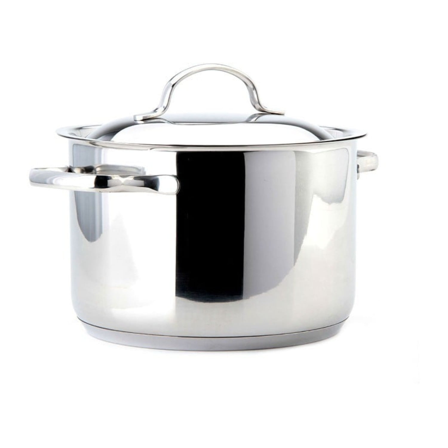 Olla Recta Con Tapa 4,5lt Acero Inoxidable 20cm Basic Lacor