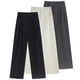thumbnail image 1 of Pack 3 Pantalone Vestir Tiro Alto,pantalones Pierna Ancha Unicolor, 1 of 6