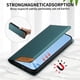 thumbnail image 5 of Funda Tipo Cartera de Cuero Sintético para Samsung Galaxy A57 Bloqueo RFID, con Ranuras para Tarjetas y Bolsillo para Efectivo, Cierre Magnético Fuerte Verde, 5 of 6