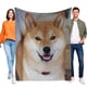 thumbnail image 1 of Shiba Inu anti-pilling, suave, ligera, esponjosa y acogedora de lujo para hogar y cocina – Perfecta para niños y adultos,150X130cm, 1 of 6