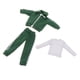 thumbnail image 1 of Figura Masculina A Escala 1/12, Ropa Informal De Manga Larga, Chándal Verde, 1 of 5