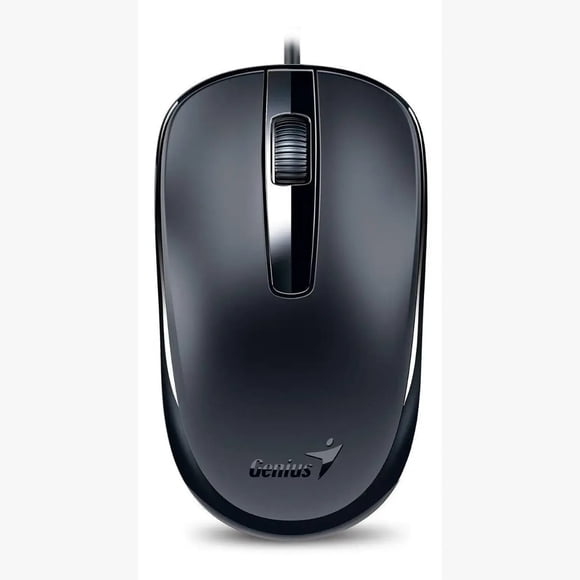 Mouse Con Cable Usb Tipo C Genius Dx-120 Negro