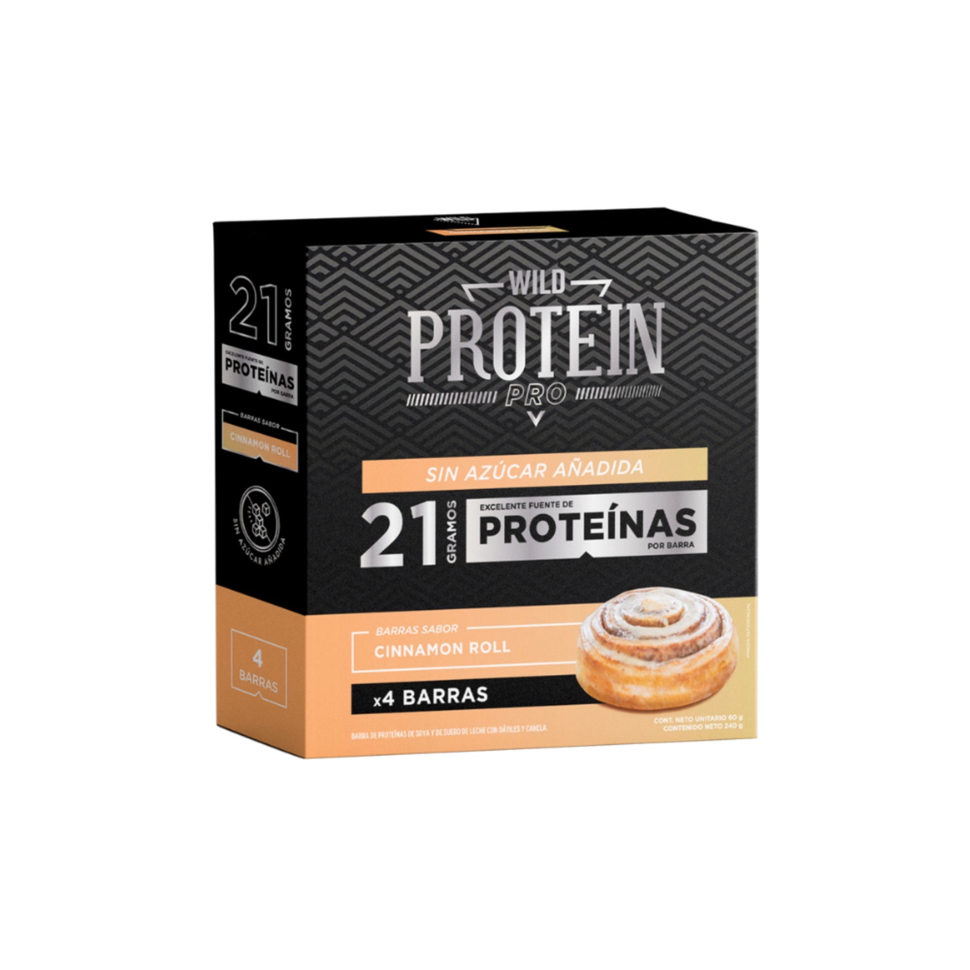 Barra Wild Protein Pro Cinnamon Roll 4 Un