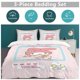 thumbnail image 5 of Sanrio Quilt Set Thicken Soft 3 Pieces Bedding Set All Season Duvet Cove with 2 Pillowcases for Adult Women Girls Teens Home Room Decor, 5 of 5