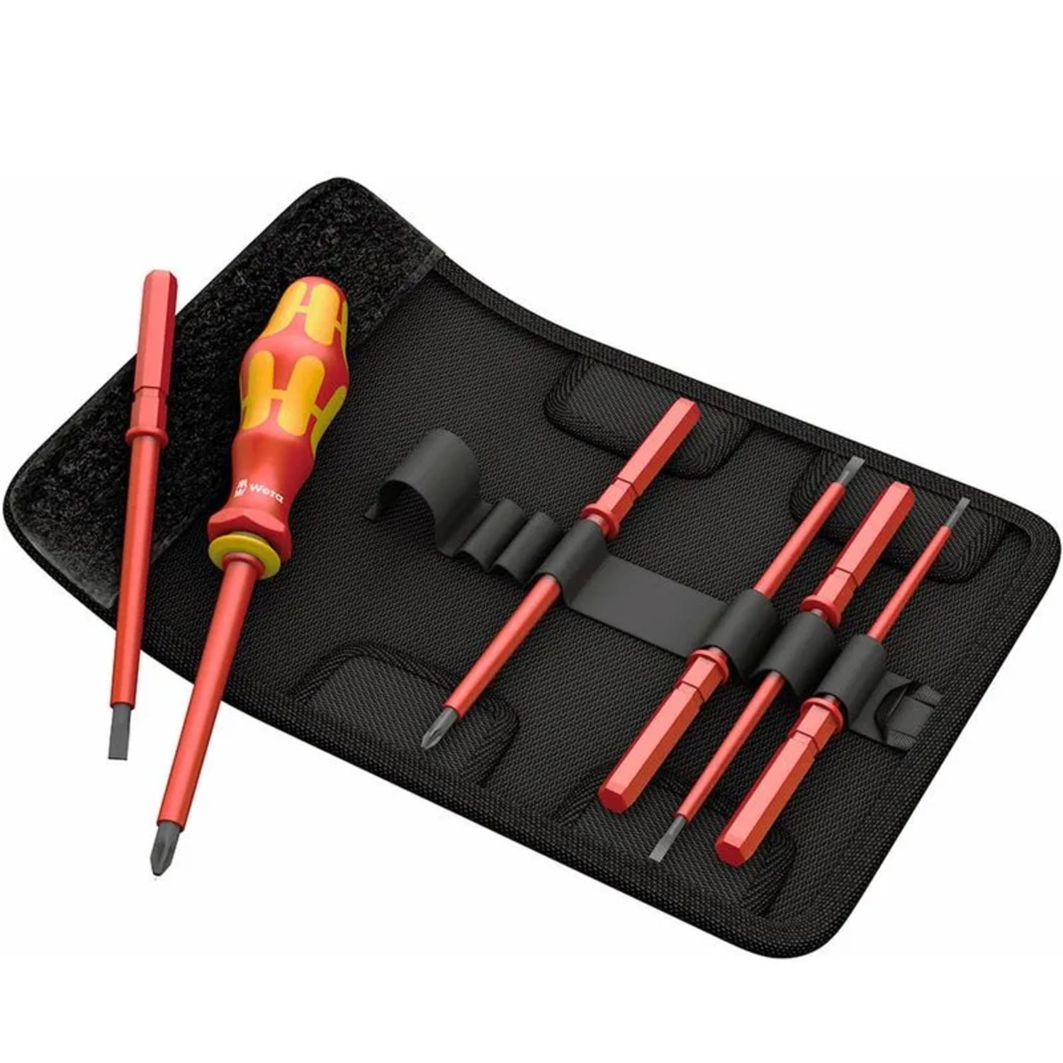 Wera - Set Destornillador Aislado Vde (7 Piezas + Estuche)