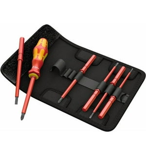 Wera - Set Destornillador Aislado Vde (7 Piezas + Estuche)