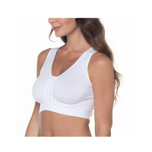 Lady Genny - Sostén Seamless Post Operatorio Blanco L-Xl