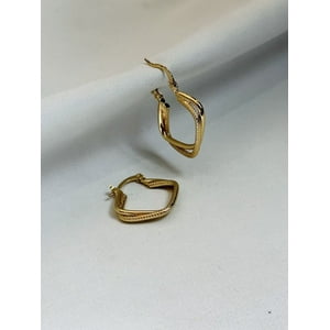 Collarbeauty - Aro Bañado En Oro 18K