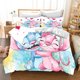 thumbnail image 1 of Duvet Cover Anime Stitch Cartoon Children King Size Set Comforter Queen Twin Size Grade A Printed Bedding Quilt Cover, 1 of 5