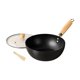 thumbnail image 3 of Sartén Wok De Hierro Para El Hogar, Sin Revestimiento, Para Cocina De Inducción, Antiadherente, 28 Cm, 3 of 5