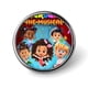 thumbnail image 1 of Kindergarten: El musical-Theme Round Button Badge: Premium Metal Construction, Ideal for High-End Events 2.8 cm, 1 of 6
