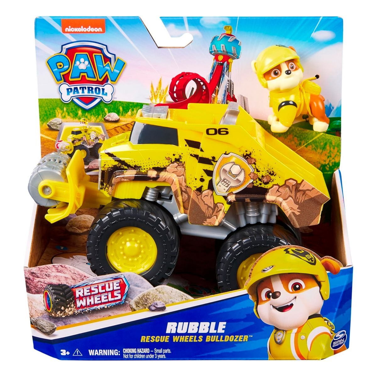 Vehículo Rubble Rescue Wheels Paw Patrol